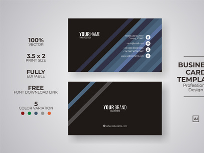 Modern Business Card