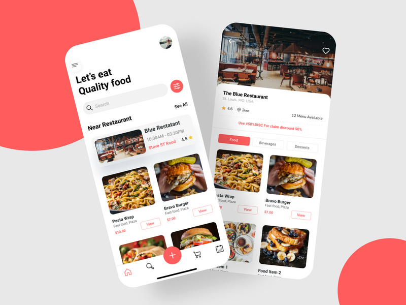Restaurant Food Booking App