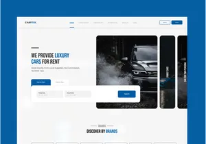 Car Rental Website Design