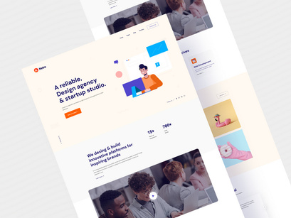 Netro - Creative Agency Landing Pages
