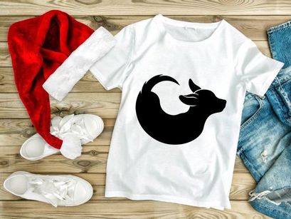 Stylized bull or ox silhouette logo