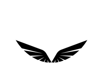 Wing illustration logo and symbol vector preview picture