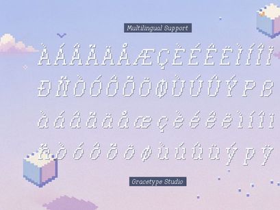 Word Craft | Premium Pixel Font