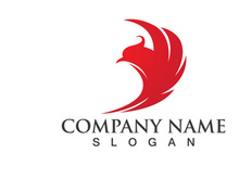 Phoenix Bird Wing Logo Animal Vector