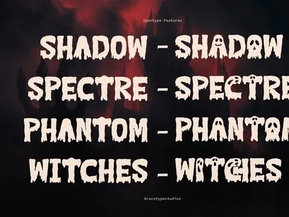 Phantasm Ghost | Horror Font