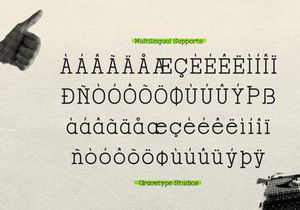 Registrar Archive | Typewriter Font