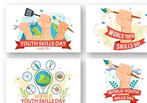 11 World Youth Skills Day Illustration