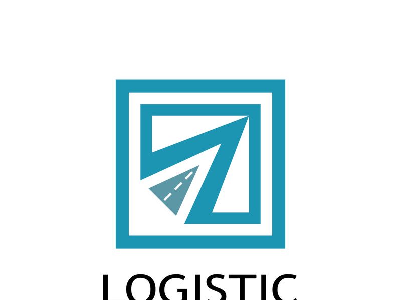 logistics logo icon illustration vector design  distribution symbol  delivery of goods  economy  finance