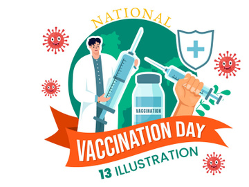 13 National Vaccination Day Illustration preview picture