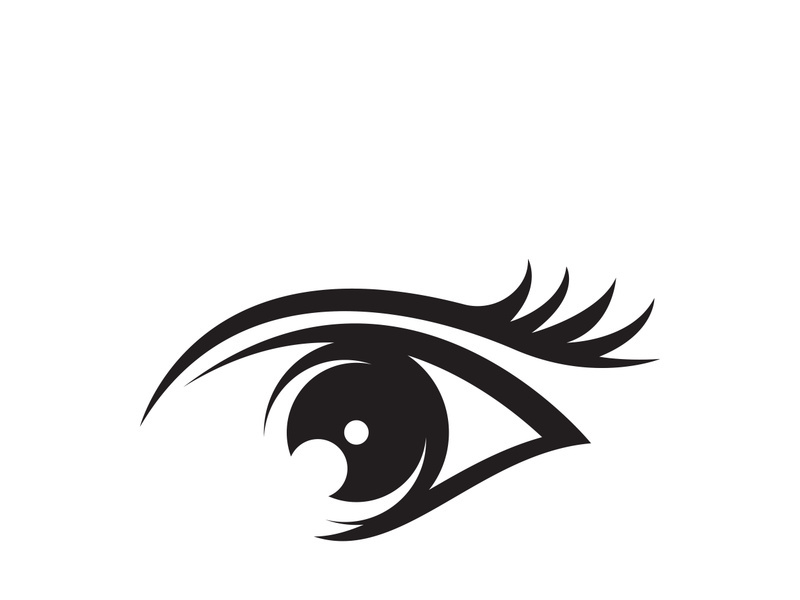 Branding Identity Corporate Eye Care vector logo design