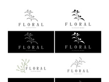 FLORAL LOGO VECTOR