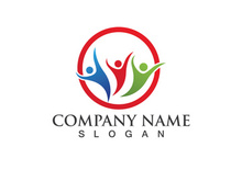 Health life people tree leaf green logo