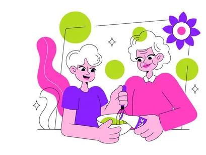 4 Intergenerational Bonding Illustration