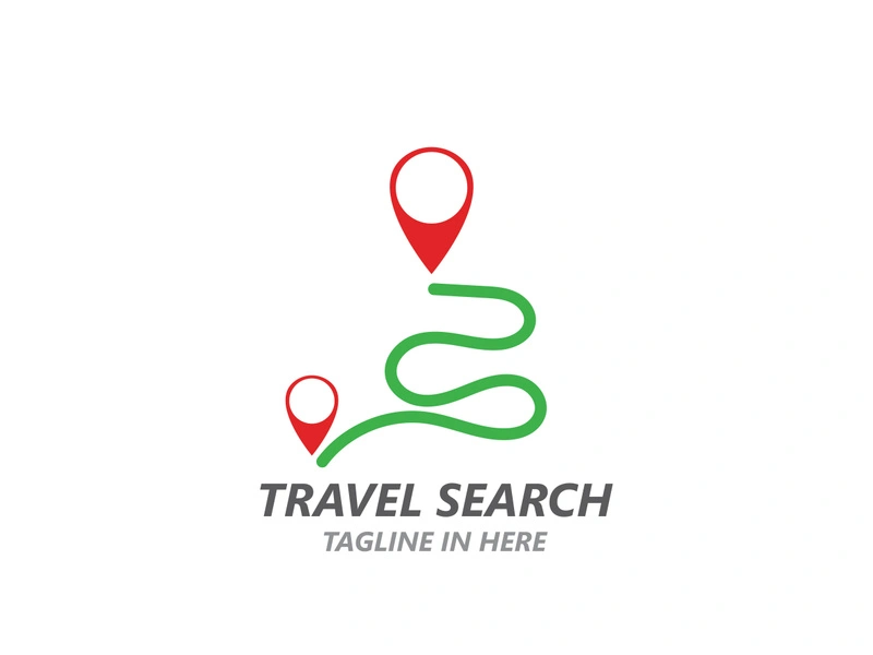 Location point Logo vector template