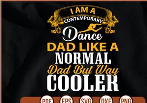 i am a contemporary dancer dad like a normal dad but way cooler