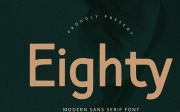 Eighty - Sans Serif Font