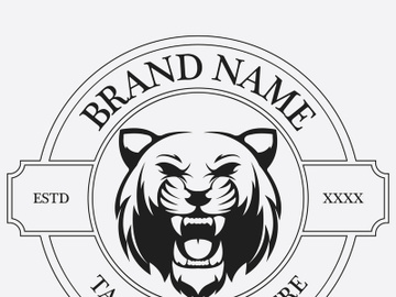 Tiger logo vintage preview picture