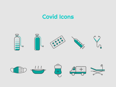 Covid Icons