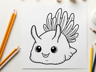 Cute smiling unicorn head mascot vector illustration