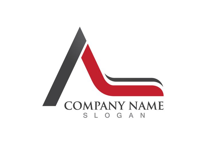 A letter logo initial name
