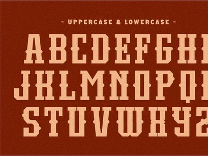 True Story - Western Slab Serif Font