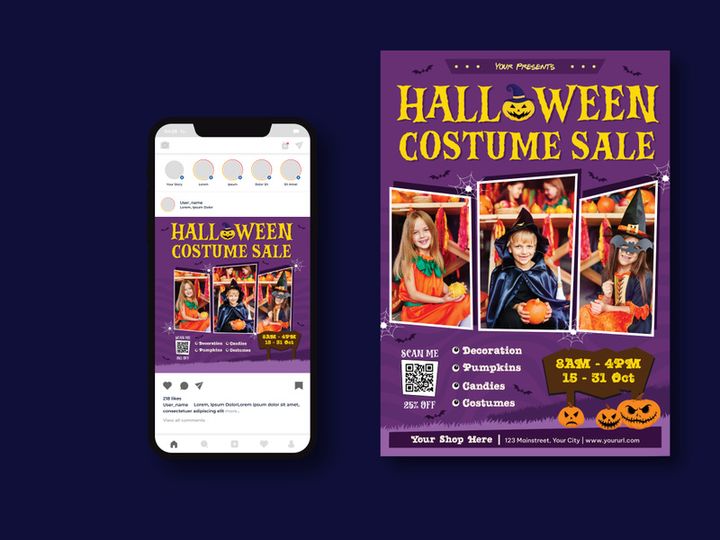 Halloween Sales Flyer
