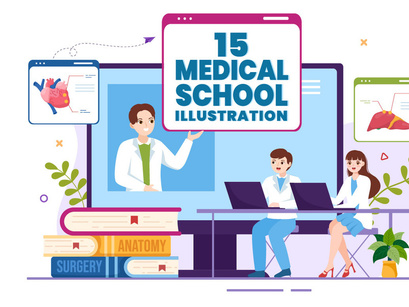 15 Medical School Illustration