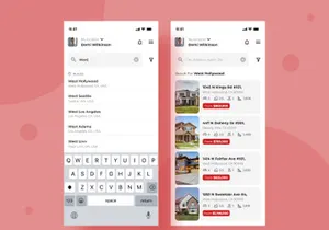 Property search App UI kit