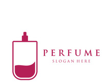 Isolated luxury perfume perfume cosmetic creative logo can be used for business, company, cosmetic and perfume shop.