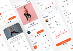 Grace - Fitness App UI Kit