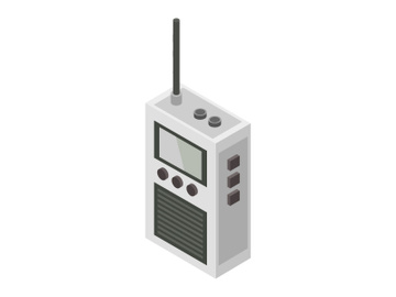 Isometric walkie talkie preview picture