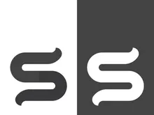 Business corporate S letter logo design vector