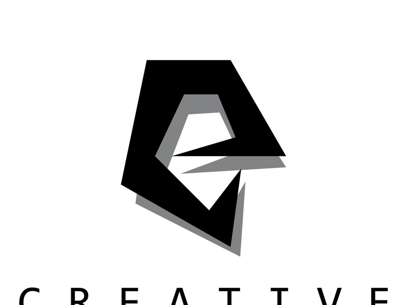 creative letter e logo design, for brand, startup, business, company, identity, application, vector