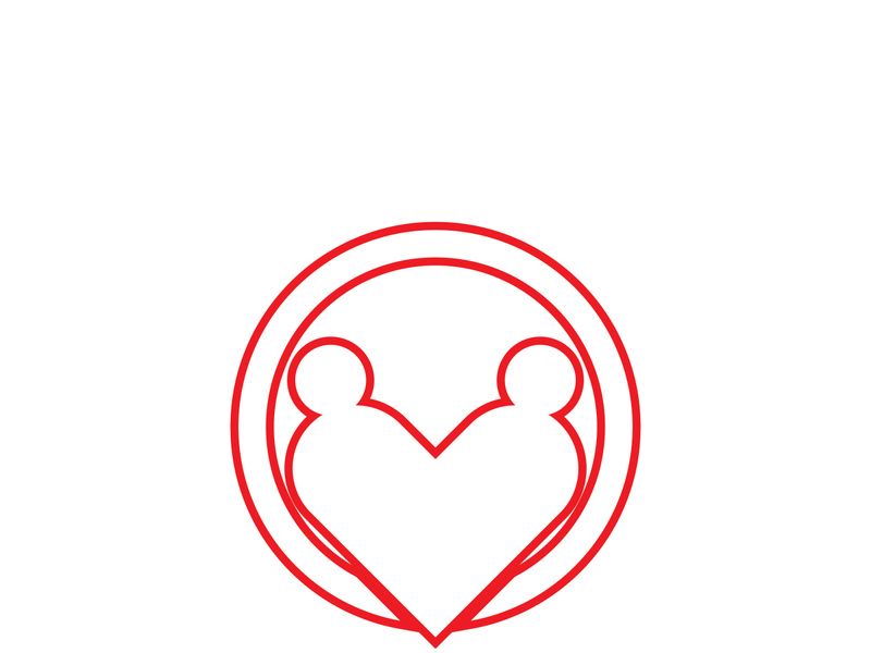 Community, network and social icon design template