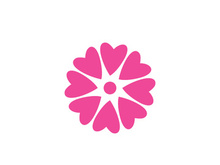Flower icon design illustration