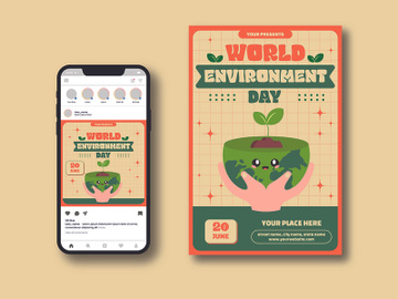 World Environment Day Flyer preview picture