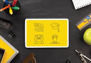 Education And School Icon Set