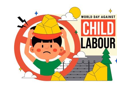 10 World Day Against Child Labour Illustration