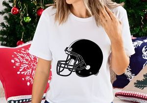 American football helmet illustration in black and white