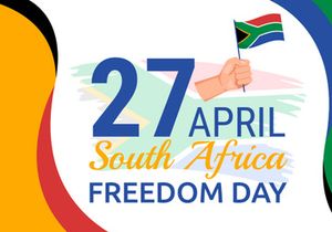 14 Happy South Africa Freedom Day Illustration