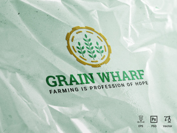 Grain Wharf Logo Design preview picture