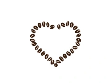 Coffee bean icon illustration preview picture