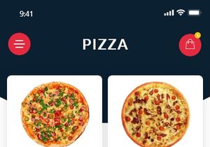Cheeza Pizza App - UI Kit