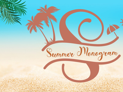 Summer Monogram
