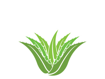 Aloe Vera logo icon design symbol beauty skin care preview picture
