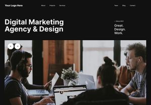 Marketing Agency Figma Premium Template