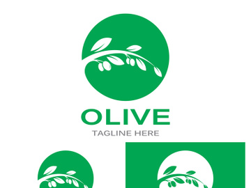 Olive fruit logo design. preview picture