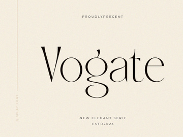 Vogate || Modern ferif preview picture
