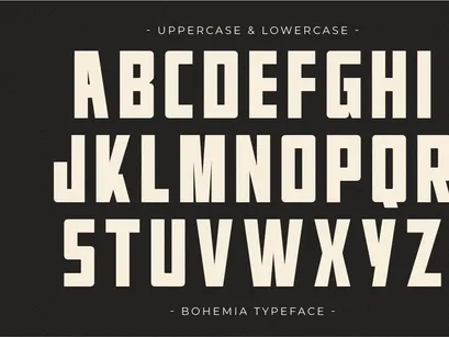 Bohemia - Modern Sans Serif Font
