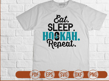 Eat Sleep Hookah Repeat